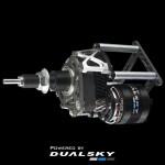 Koaxiales Doppelpropeller-Antriebs system DualSky CRS4000 für fern gesteuerte koaxiale Anti-Achsen-Kunstflug zeuge F3A